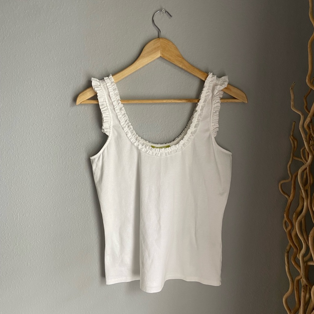 Gianni Bini Ruffled Tank Top